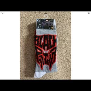 Black panther crew socks